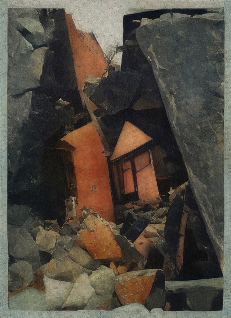 House of rubble
